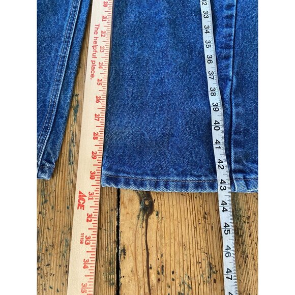 Carhartt Mens Blue Denim Relaxed Fit Flame-Resistant Jeans 38x32 Workwear - Picture 7 of 7